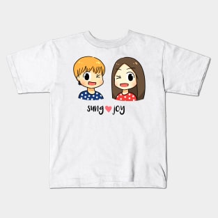 Sungjae Joy byu couple Kids T-Shirt